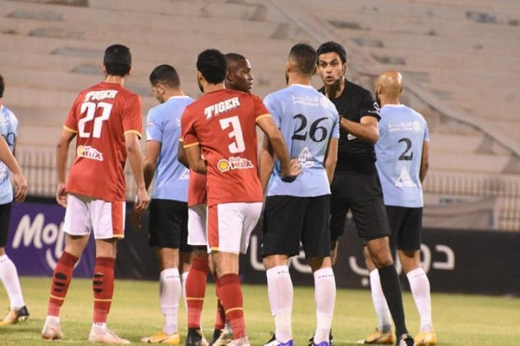 الحكم محمد معروف، التحكيم، الأهلي، غزل المحلة